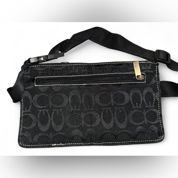 Black Canvas Women’s Crossbody Bag - Picture 2 of 2